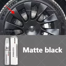 For Tesla Model Car Paint repair pen Car touch up pen Black white  wheel... - $22.99