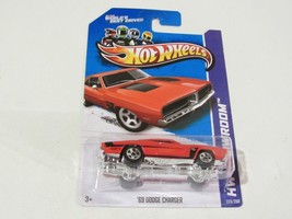 Hot Wheels  2012 - 69 Dodge Charger  #223  Red   New Sealed - £5.85 GBP