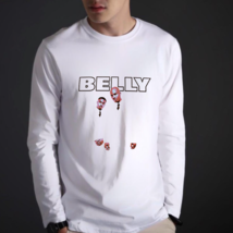 Belly Men&#39;s White Longsleeve T-Shirt - £11.79 GBP