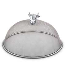 Cow Head Stainless Mesh Picnic Cover by Arthur Court Designs - $32.00