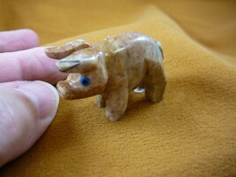 Y-PIG-ST-25) PIG tan red carving baby pigs piglet SOAPSTONE PERU FIGURIN... - $164.86 MXN