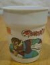 1986 THUNDERCATS CHEETARA TYGRA Plastic Collector's CUP 1980's - $14.85