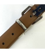  Nautica Womens Belt Tan Size X-Large New Faux Leather Brown Cognac NB2351 - $14.84