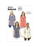 Butterick Sewing Pattern 5924 - Ladies Shirt Sizes: 18-20-22-24-26 - $11.75