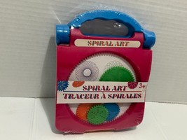 Spirograph Spiral Art Multi-Color Children&#39;s Craft Set Carry Case Travel Size - £5.14 GBP