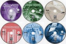 Learnkey OFFICE 2000 Training (6-PC-CDs, 1999) for Windows - NEW CDs in ... - $6.98