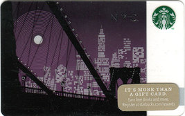 Starbucks 2014 New York NYC Collectible Gift Card New No Value - £3.92 GBP