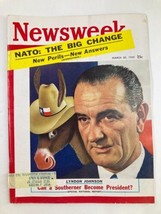VTG Newsweek Magazine March 30 1959 Lyndon B. Johnson &amp; NATO The Big Change - £14.85 GBP