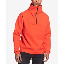DKNY Mens Drop-Shoulder 1/4-Zip Funnel-Neck Sweatshirt, Size Medium - $34.45