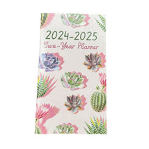 2024 2025 Small Monthly Pocket Planner Calendars Plants 3.3x6in - £7.74 GBP