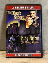 The Magic Sword / King Arthur the Young Warlord Double Feature DVD Remastered - £3.70 GBP