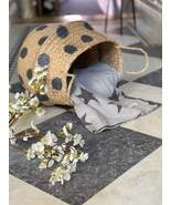 Seagrass Grey Spot Basket - $937.52 MXN