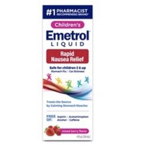 Children&#39;s EMETROL-Mixed Berry Flavor - Rapid Nausea Relief 4oz-Brand Ne... - $8.79