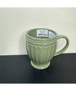 RARE Lenox French Perle Mug 12oz Thyme Green Discontinued NEW w/ Tag - $36.99 CAD