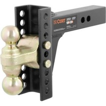 2 in &amp; 2-5/16 in Dual Ball Channel Style Adjustable Steel Mount - £234.15 GBP