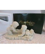 DEPT 56 68179 SNOWBABIES FIGURINE HELP ME I&#39;M STUCK 6.75&quot;L BOXED - $14.80