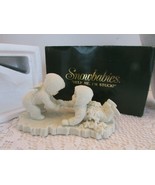 DEPT 56 68179 SNOWBABIES FIGURINE HELP ME I&#39;M STUCK 6.75&quot;L BOXED - £11.59 GBP