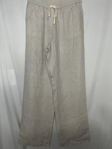 Talbots Linen Pants size 8 Beige color - $29.92