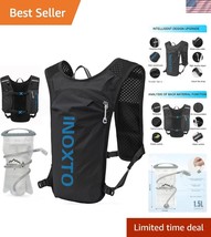 Safety-Enhanced Hydration Backpack with Reflective Trim &amp; Multi Storage ... - $448.18 MXN
