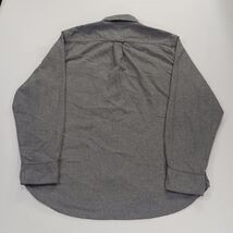 JACHS Men's Size Large Heavyweight Gray Cotton Blend Long Sleeve Shirt RN#123913 image 2
