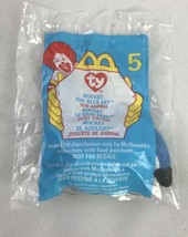 1999 McDonald&#39;s Happy Meal Rocket the Blue Jay Beanie Baby - New In Bag - $3.00