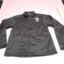 National Guard Jacket Men Medium Black RSP Lightweight Fleece Lined - $22.99