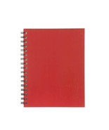 Spirax Hard Cover Twin Wire Notebook A4 (200 pages) - Red - £29.00 GBP