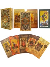 Beautiful  Tarot 12x7cm English Version with Keywords for Beginners with Paper G - £86.85 GBP