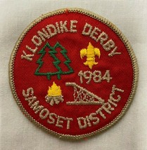 Vintage Boy Scout Klondike Derby Samoset 1984 District Patch  - $5.45