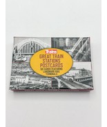 Trains Magazine 50 Great Train Stations Postcards Landmark Rail Terminals - £11.46 GBP