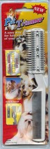 New..Pet Hair TRIMMER- Dog Cat Hair Trimmer With Comb+ 2 Razor Grooming Cut Care - £4.71 GBP