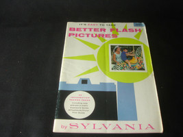 Old Vtg Collectible Better Flash Pictures By Sylvania Pamphlet Book - $14.95