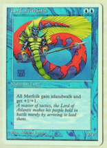 Lord of Atlantis - 4th Series - 1995 - Magic The Gathering - $10.39