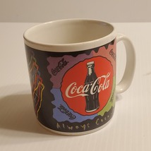 Vintage Collectible Coca Cola Mug Thirst + Taste = Coca-Cola 1995 16 oz  - £14.15 GBP