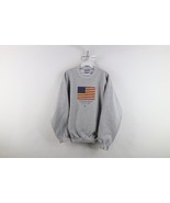 Vintage Y2K Womens Medium September 11 United We Stand Flag Sweatshirt Gray - $915.29 MXN