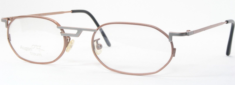 Vintage Augentraum 637 4 Rose-Pink /Silver UNIQUE EYEGLASSES GLASSES 51-... - $57.22
