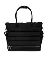New iPack Puffy Fashion Tote Bag, Choice Cream/Black,  17.3&quot;Wx19.3&quot;Lx6.1... - $95.67 CAD