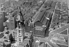 Sky View Of City Hall, Philadelphia, Pa By Free Library Of Philadelphia - Art Pr - £16.44 GBP+