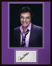 Johnny Mathis Signed Framed 11x14 Photo Display - £50.61 GBP