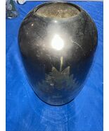 VINTAGE BRASS 10”solid brass hand crafted in india VASE  HOME DECOR - $39.59