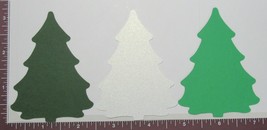 PINE TREES Die Set Lot of punch-outs Cutouts U-Pick color VARIOUS SIZES ... - £4.87 GBP+