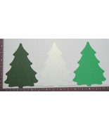 PINE TREES Die Set Lot of punch-outs Cutouts U-Pick color VARIOUS SIZES ... - $10.61 CAD+