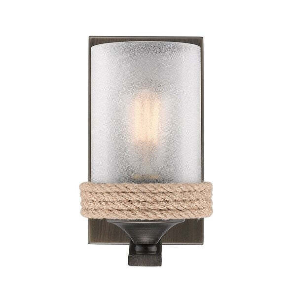 Golden Lighting Chatham 8 Inch Wall Sconce Chatham - 1048-BA1 GMT-CS - Nautical - £51.82 GBP