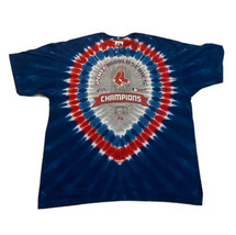 Boston Red Sox 2007 World Series Champions Tie Dye T-Shirt Mens 2XL Shor... - $14.52