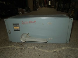 Westinghouse FDP Unit FDPS324 200A 3P 240V Single Fusible Panelboard Switch Used - $1,300.00