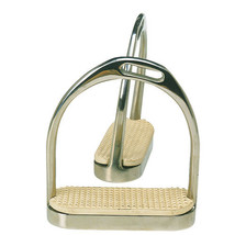 Adult English Saddle Stirrups Offset Fillis Stirrup irons 4 3/4&quot; Stainless Steel - £23.55 GBP