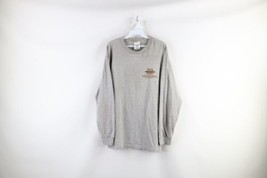 Vtg 90s Streetwear Mens Large Spell Out Venice Beach Surfing Long Sleeve T-Shirt - £32.11 GBP