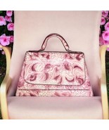 RARE Find... FENDI Tooled Leather Colorful Handbag - £2,981.33 GBP