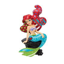 Disney by Britto Figurine - Ariel on Rock - £86.99 GBP