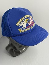 Rare Vintage Operation Desert Storm Trucker Mesh Snapback Hat Cap 90s Gu... - $12.16